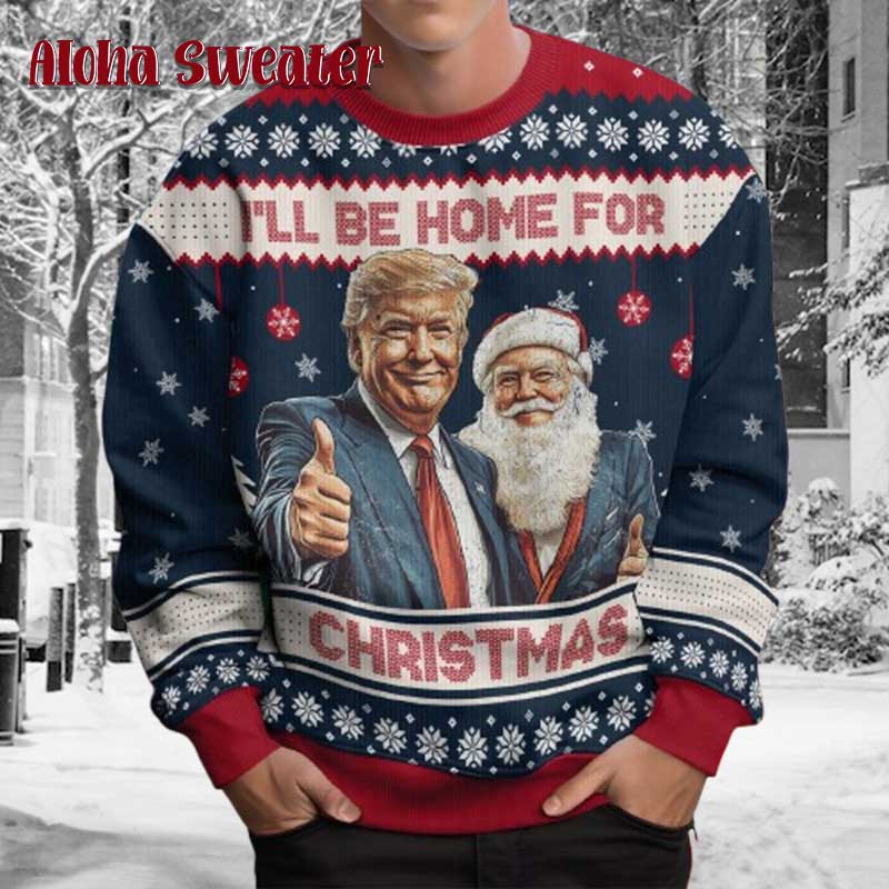 Trump Reindeer Make Christmas Great Again Ugly Christmas Sweater - Holiday Gift product image 5