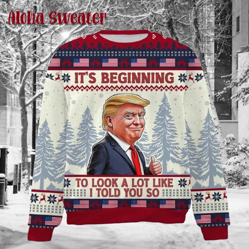 Trump Maga Ugly Christmas Sweater - Holiday Gift product image 2