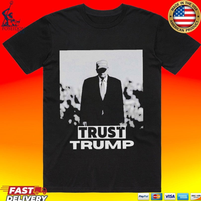Trust Trump 2026 - Adult & Kids T-Shirts, Sweatshirts & Hoodies apparel design preview 1