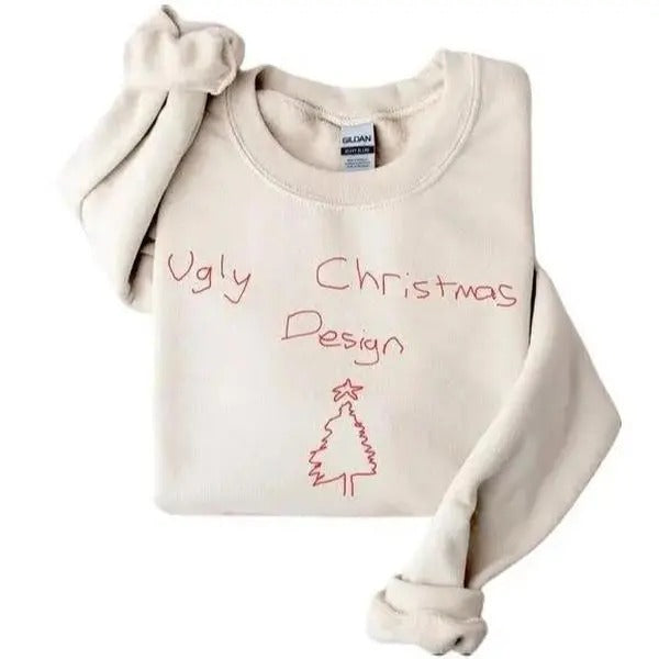 Ugly Funny Hand Drawn Tree Non Hot Trend - Adult & Kids T-Shirts, Sweatshirts & Hoodies apparel design preview 1