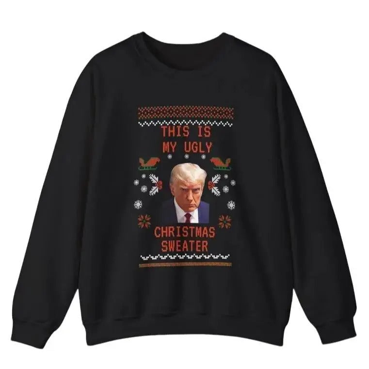 Donald Trump Ugly Party Funny Mugshot Hot Trend - Adult & Kids T-Shirts, Sweatshirts & Hoodies apparel design preview 1