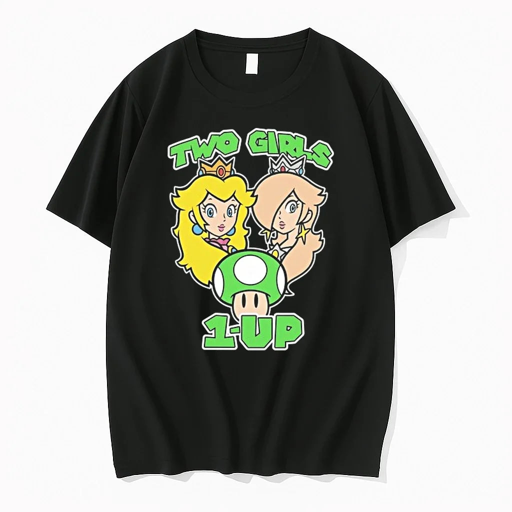 Two Girls 1 Up 0 Sweater - Adult & Kids T-Shirts, Sweatshirts & Hoodies apparel design preview 1