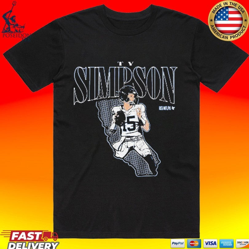 Ty Simpson State Star Remix - Adult & Kids T-Shirts, Sweatshirts & Hoodies apparel design preview 1