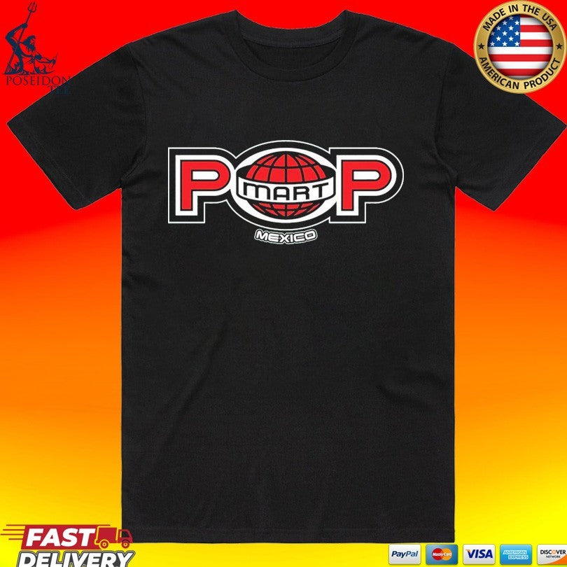 U2 Pop Mart Mexico Logo - Adult & Kids T-Shirts, Sweatshirts & Hoodies apparel design preview 1