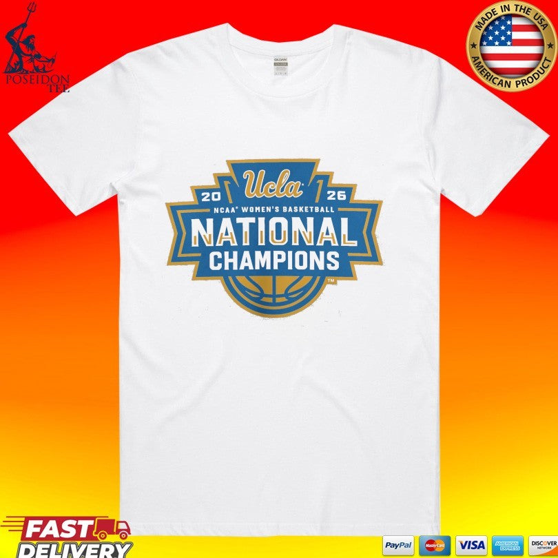 Ucla Bruins 2026 NCAA Women's Basketball National - Adult & Kids T-Shirts, Sweatshirts & Hoodies apparel design preview 1