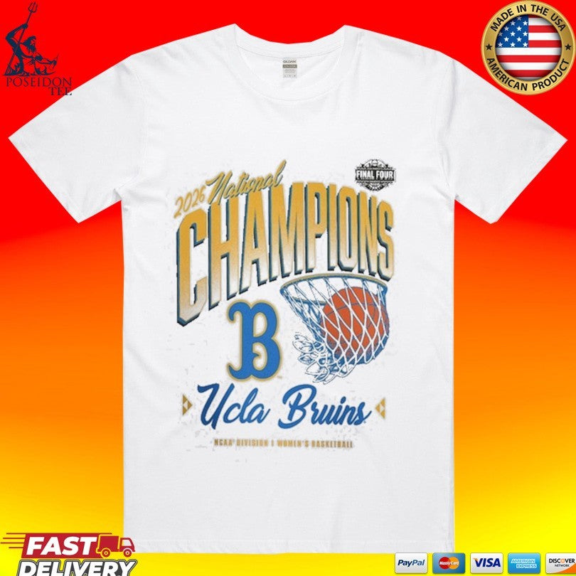 Ucla Bruins 2026 NCAA Women's Basketball National - Adult & Kids T-Shirts, Sweatshirts & Hoodies apparel design preview 1