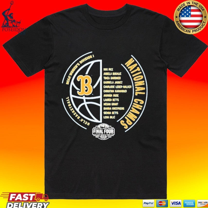 Ucla Bruins 2026 Women's Basketball National - Adult & Kids T-Shirts, Sweatshirts & Hoodies apparel design preview 1