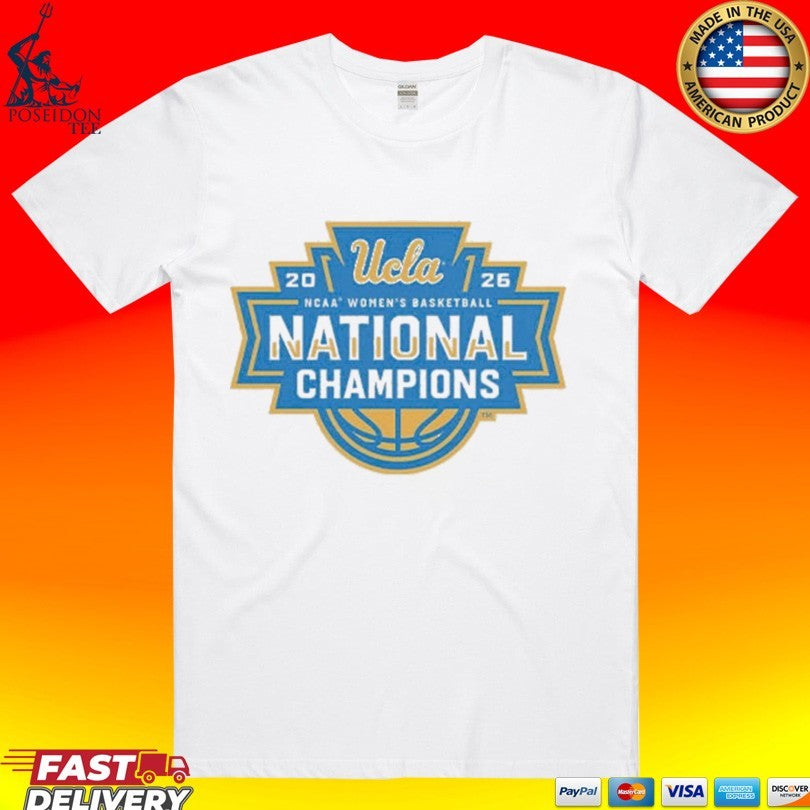 Ucla Bruins WBB NCAA Women's Basketball 2026 National - Adult & Kids T-Shirts, Sweatshirts & Hoodies apparel design preview 1