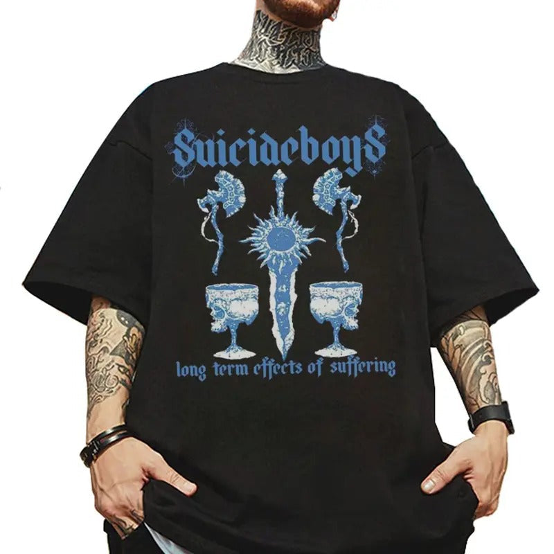 $Uicideboy Albums Grey Day Vintage $Uicideboys - Adult & Kids T-Shirts, Sweatshirts & Hoodies apparel design preview 1