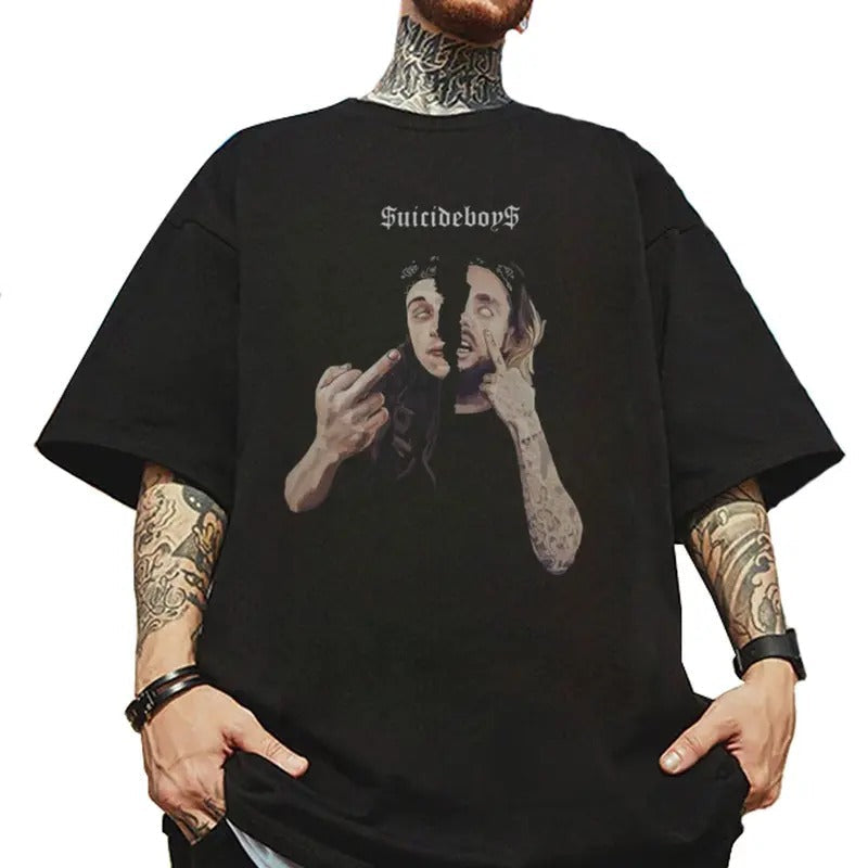 $Uicideboys $Uicideboy$ Boyband Suicideboy Fan - Adult & Kids T-Shirts, Sweatshirts & Hoodies apparel design preview 1