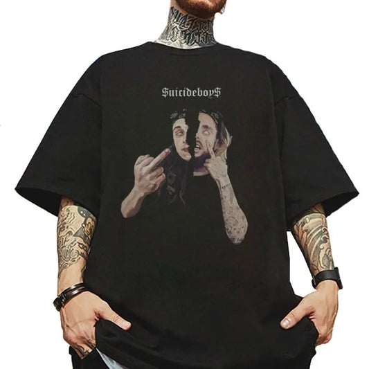 $Uicideboys $Uicideboy$ Boyband Suicideboy Fan - Adult & Kids T-Shirts, Sweatshirts & Hoodies apparel design preview 1