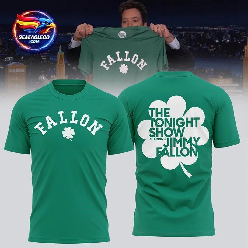 Jimmy Fallon St.Patrick's Day 2026 Edition Two Sided - Adult & Kids T-Shirts, Sweatshirts & Hoodies apparel design preview 1