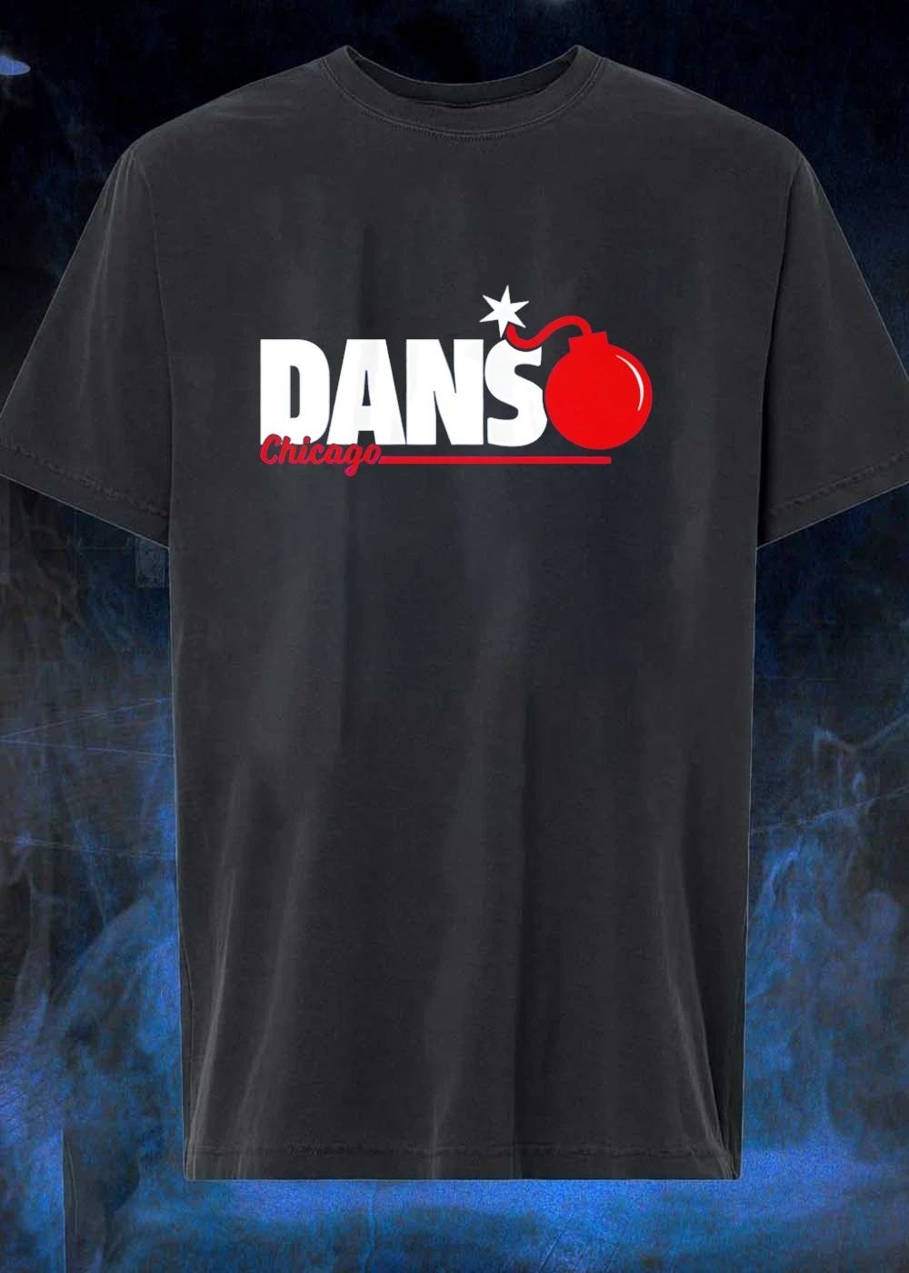 Dans Chicago Bomb Logo - Adult & Kids T-Shirts, Sweatshirts & Hoodies apparel design preview 1