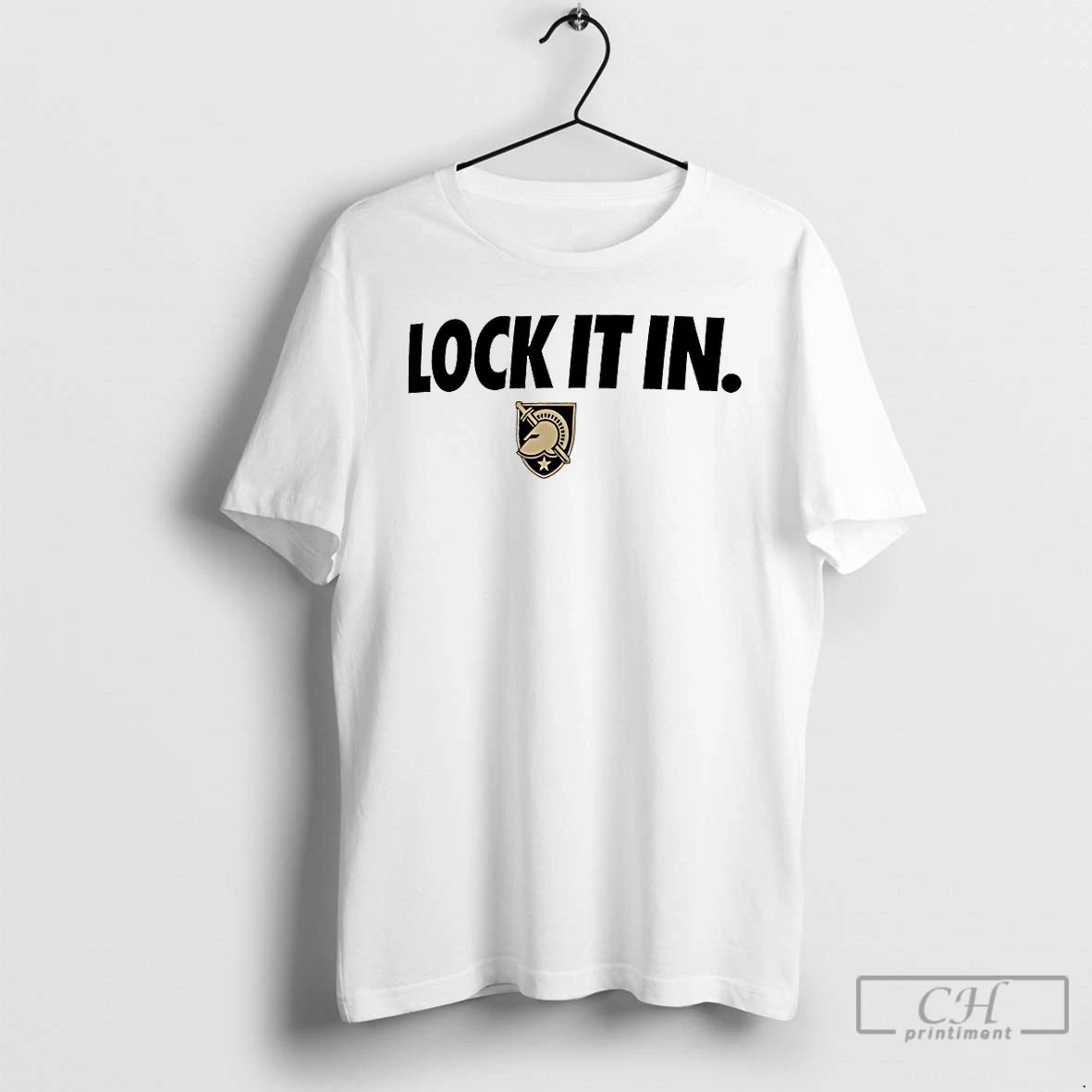 Classic Army Black Knights Lock It In 2026 - Adult & Kids T-Shirts, Sweatshirts & Hoodies apparel design preview 1