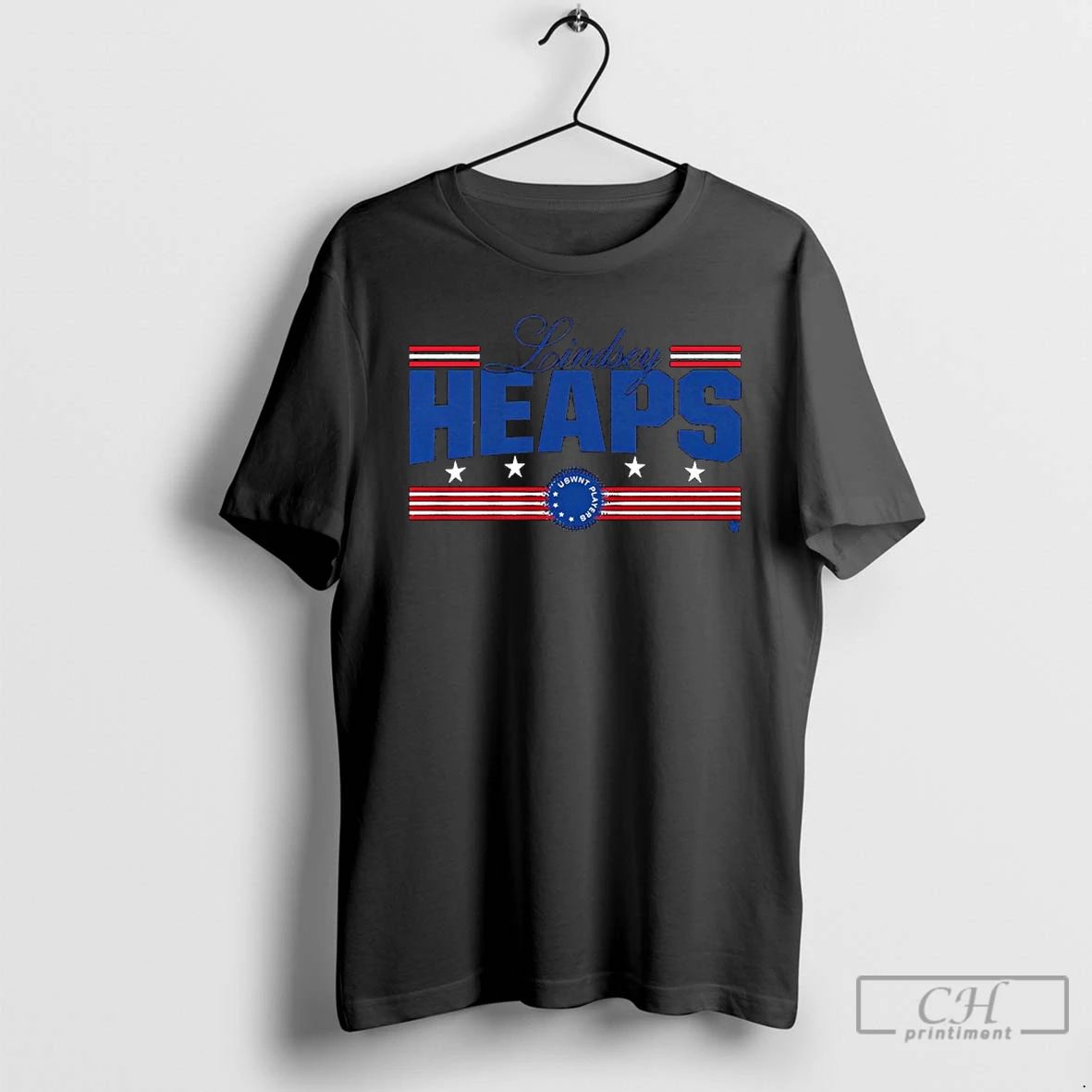 Classic Lindsey Heaps Stars And Stripes - Adult & Kids T-Shirts, Sweatshirts & Hoodies apparel design preview 1