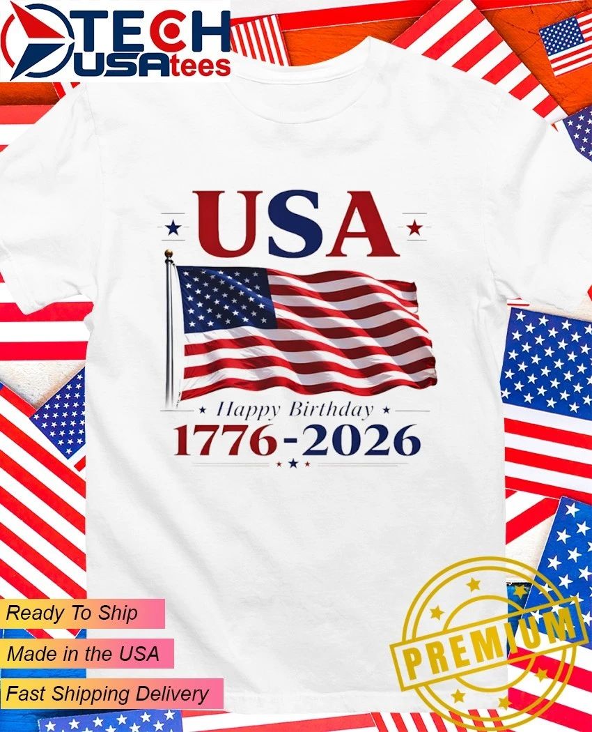 USA 1776-2026 American Independence Day Patriotic - Adult & Kids T-Shirts, Sweatshirts & Hoodies apparel design preview 1