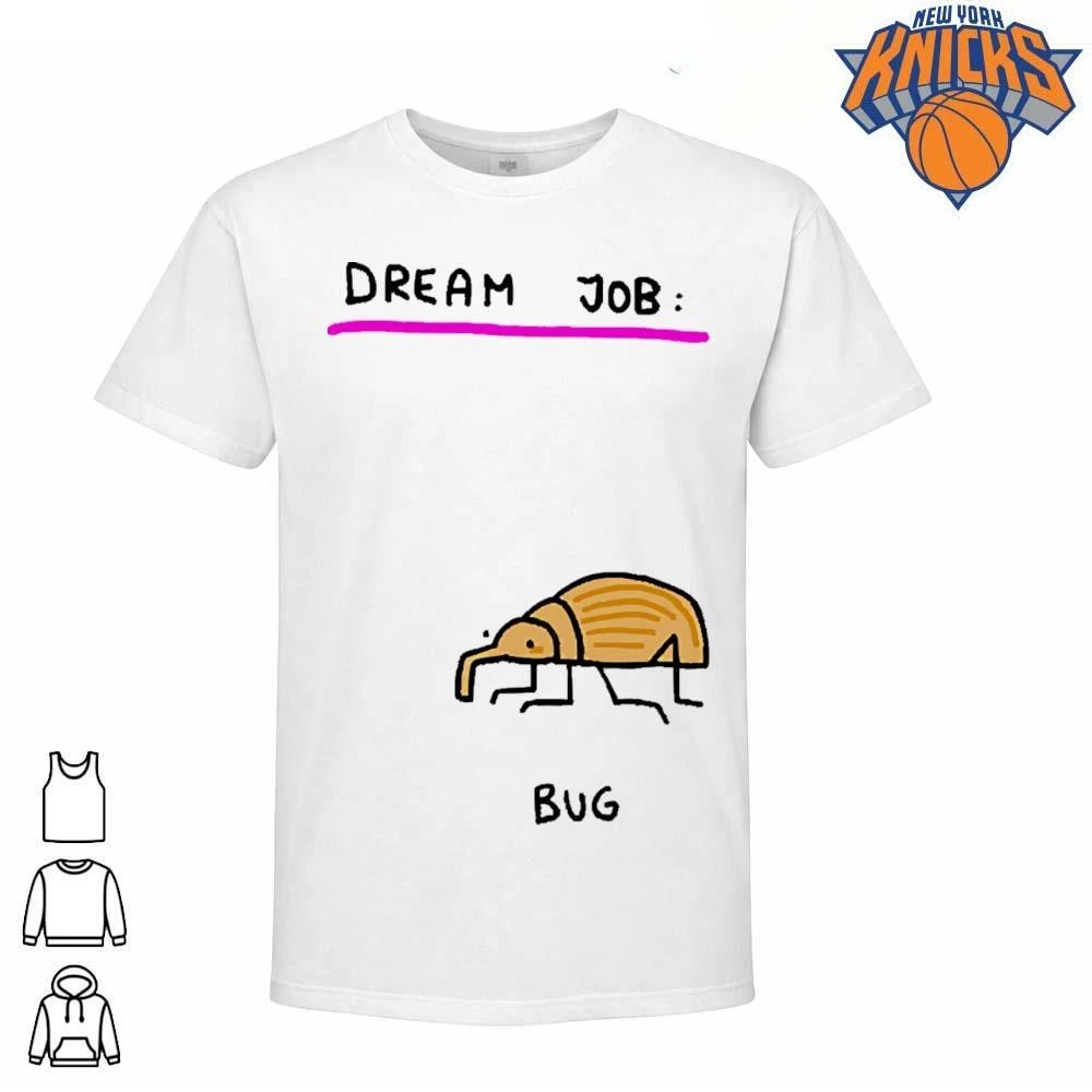 Dream Job Bug funny weevil beetle long snout cartoon - Adult & Kids T-Shirts, Sweatshirts & Hoodies apparel design preview 1
