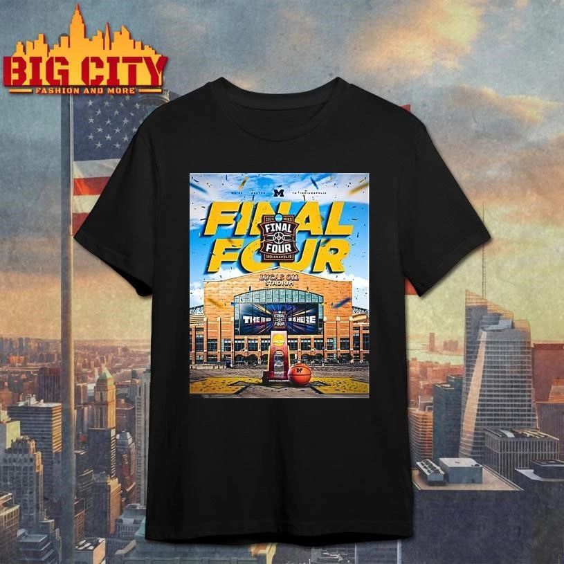 Michigan Wolverines 2026 Ncaa Mens Basketball Final - Adult & Kids T-Shirts, Sweatshirts & Hoodies apparel design preview 1