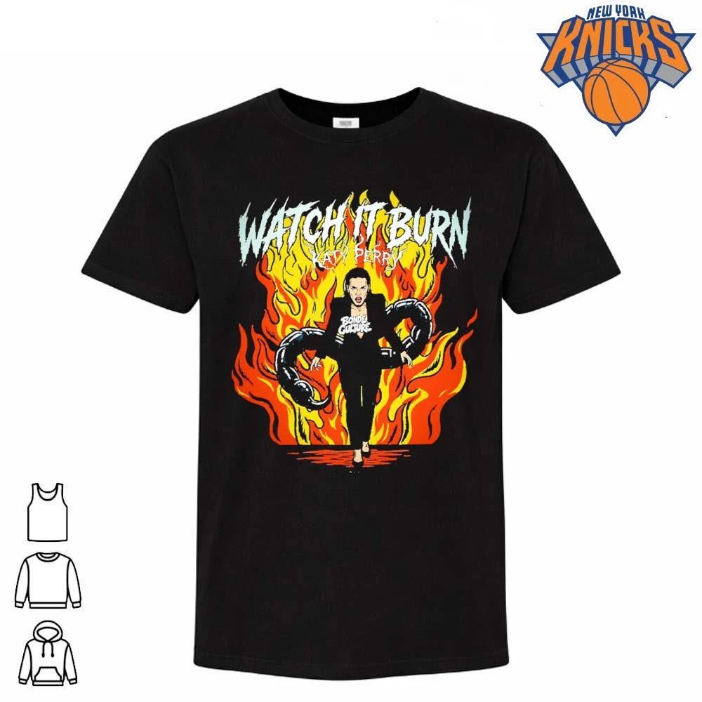 Katy Perry Watch It Burn Bonde Culture Scorpion Flame - Adult & Kids T-Shirts, Sweatshirts & Hoodies apparel design preview 1