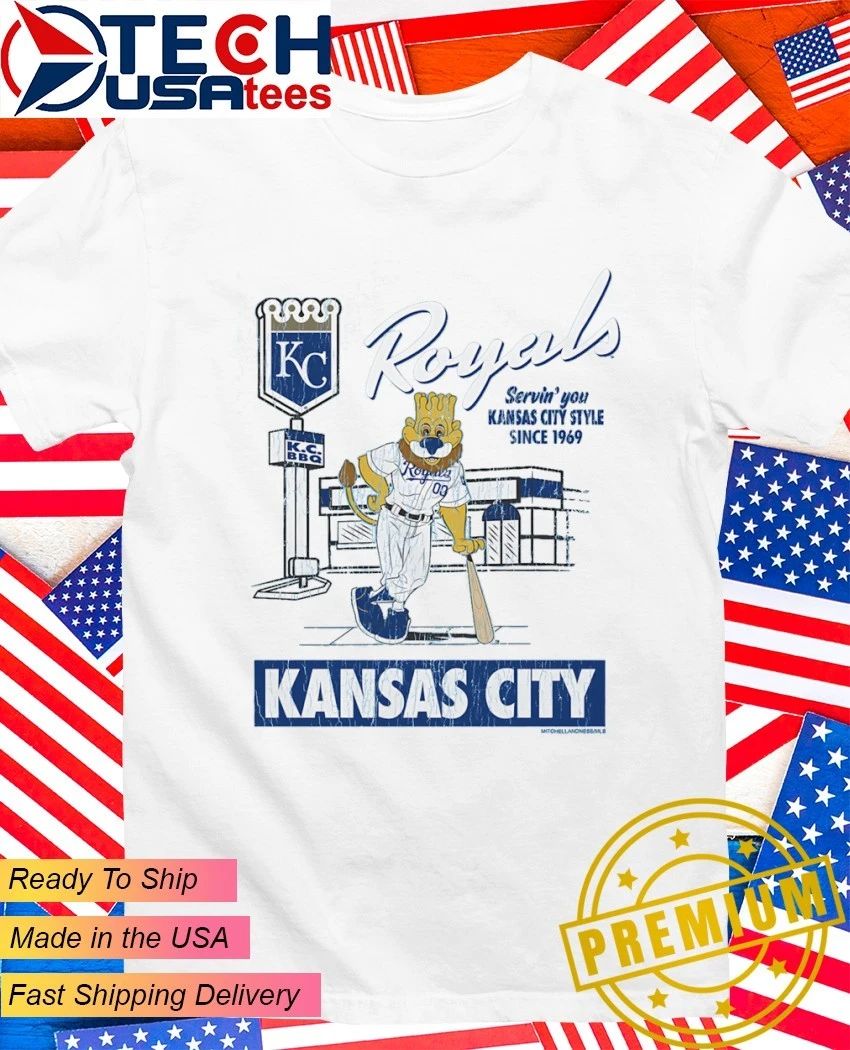 Kansas City Royals Deli Arch K.C. BBQ - Adult & Kids T-Shirts, Sweatshirts & Hoodies apparel design preview 1