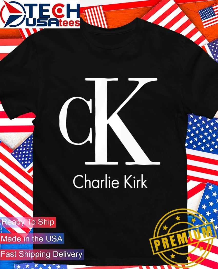 Ck Charlie Kirk logo - Adult & Kids T-Shirts, Sweatshirts & Hoodies apparel design preview 1