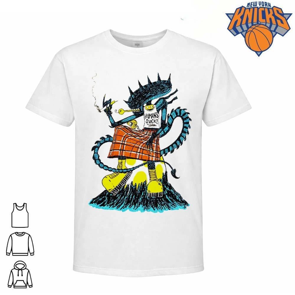 Punk Rock Xenomorph Alien Humans Suck Plaid Skirt - Adult & Kids T-Shirts, Sweatshirts & Hoodies apparel design preview 1
