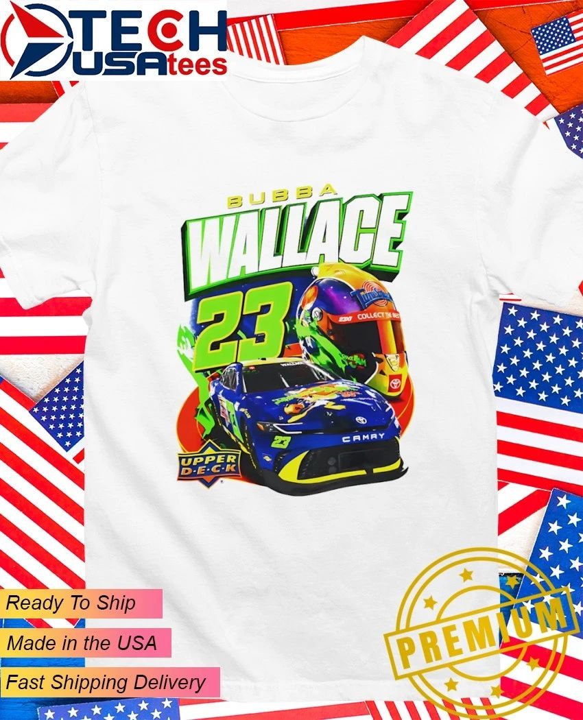 Bubba Wallace 23 Upper D.E.C.K Racing - Adult & Kids T-Shirts, Sweatshirts & Hoodies apparel design preview 1