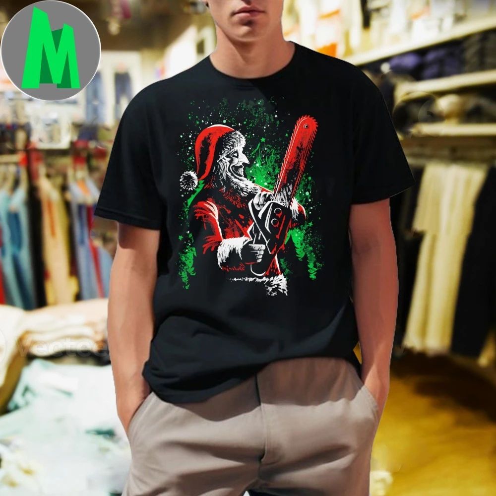 Krampus Terrifying Christmas - Adult & Kids T-Shirts, Sweatshirts & Hoodies apparel design preview 1