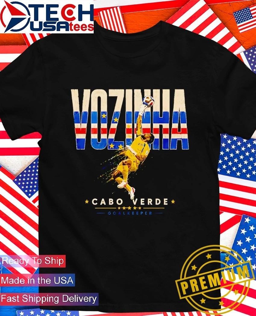 Vozinha Cabo Verde Goalkeeper vintage - Adult & Kids T-Shirts, Sweatshirts & Hoodies apparel design preview 1