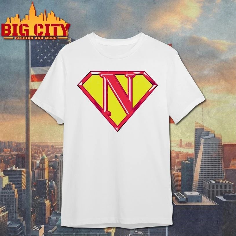 Super N Superman logo - Adult & Kids T-Shirts, Sweatshirts & Hoodies apparel design preview 1