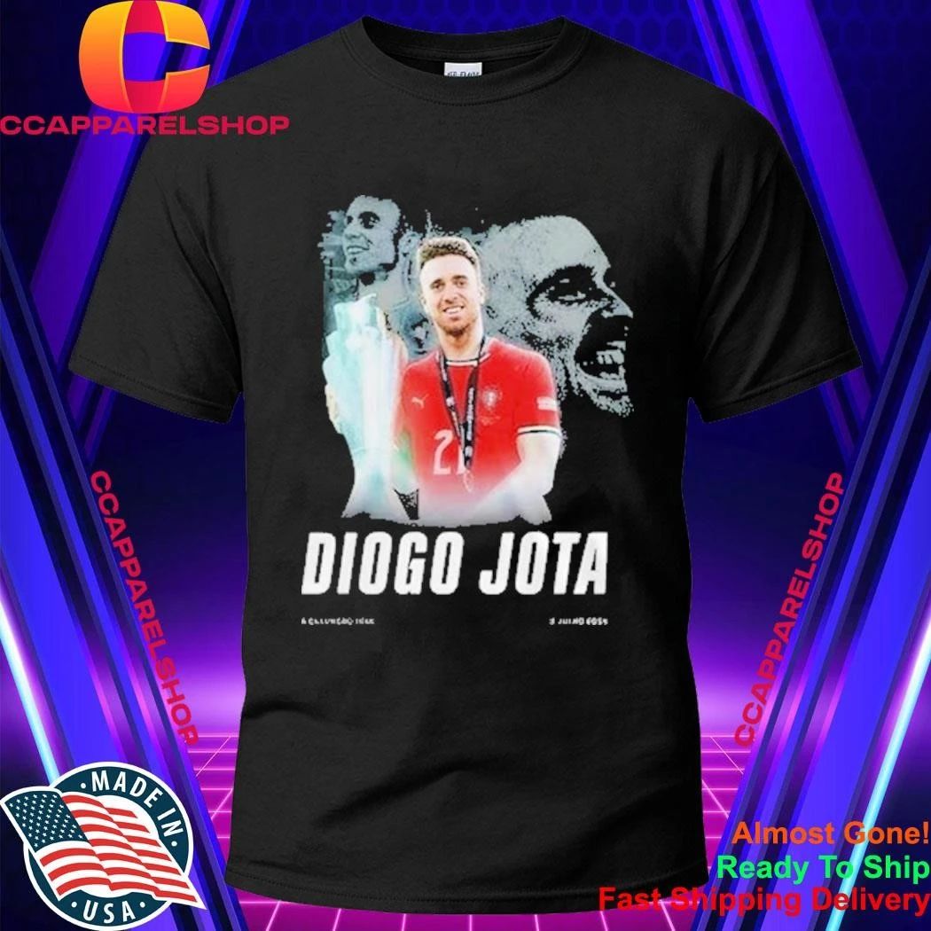 Diogo Jota Portugal #21 Tribute - Adult & Kids T-Shirts, Sweatshirts & Hoodies apparel design preview 1