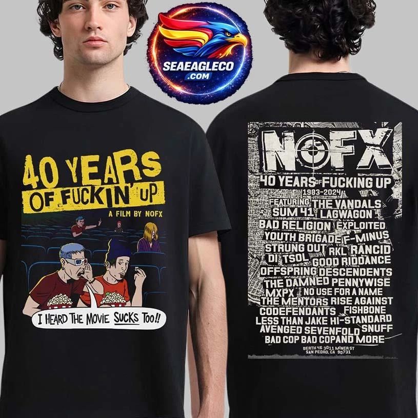 NOFX 40 Years Of Funkin' Up Film Merch This Movie - Adult & Kids T-Shirts, Sweatshirts & Hoodies apparel design preview 1