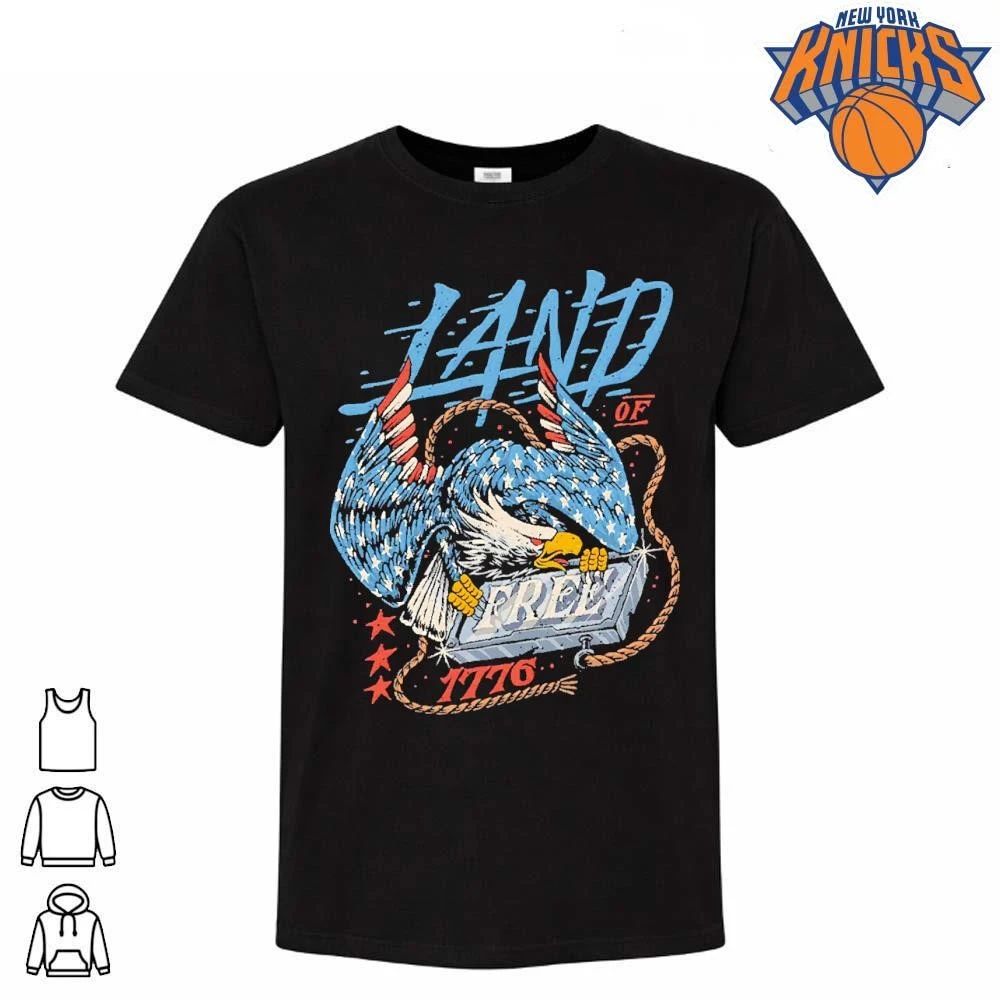Land Of The Free 1776 Patriotic American Eagle USA - Adult & Kids T-Shirts, Sweatshirts & Hoodies apparel design preview 1