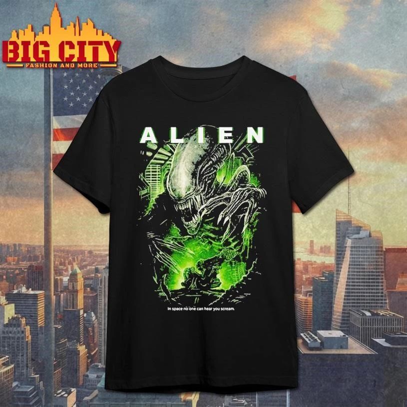 In Space No One Can Here You Scream Alien - Adult & Kids T-Shirts, Sweatshirts & Hoodies apparel design preview 1