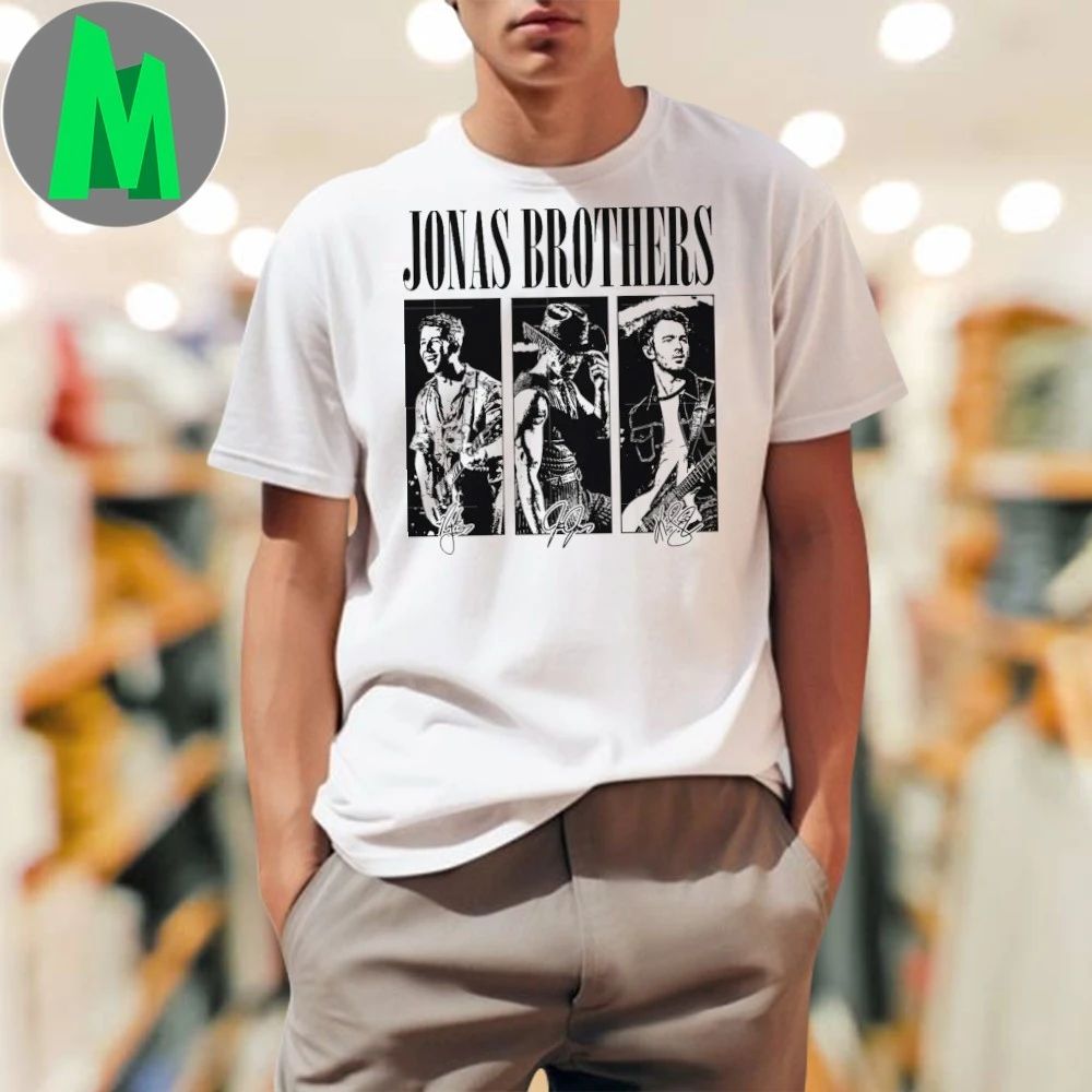 Jonas brothers Signature - Adult & Kids T-Shirts, Sweatshirts & Hoodies apparel design preview 1