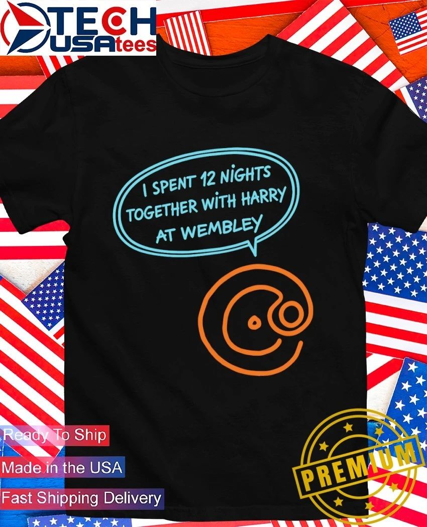I spent 12 nights together with Harry at Wembley - Adult & Kids T-Shirts, Sweatshirts & Hoodies apparel design preview 1