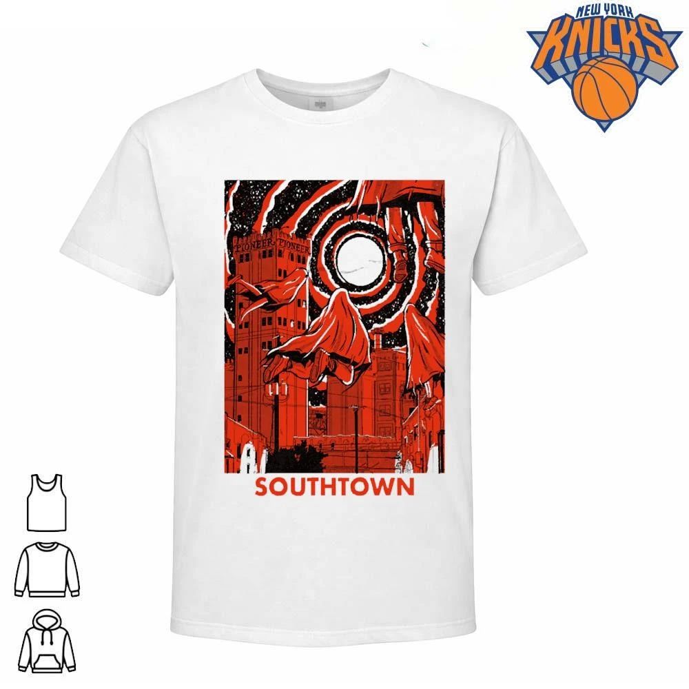 Southtown Pioneer Building Ghosts Floating Red - Adult & Kids T-Shirts, Sweatshirts & Hoodies apparel design preview 1