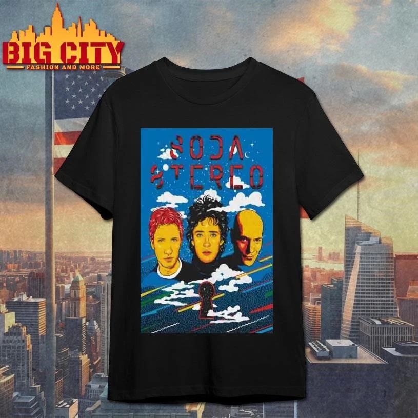 Soda Stereo Ecos 2026 Shows Poster - Adult & Kids T-Shirts, Sweatshirts & Hoodies apparel design preview 1