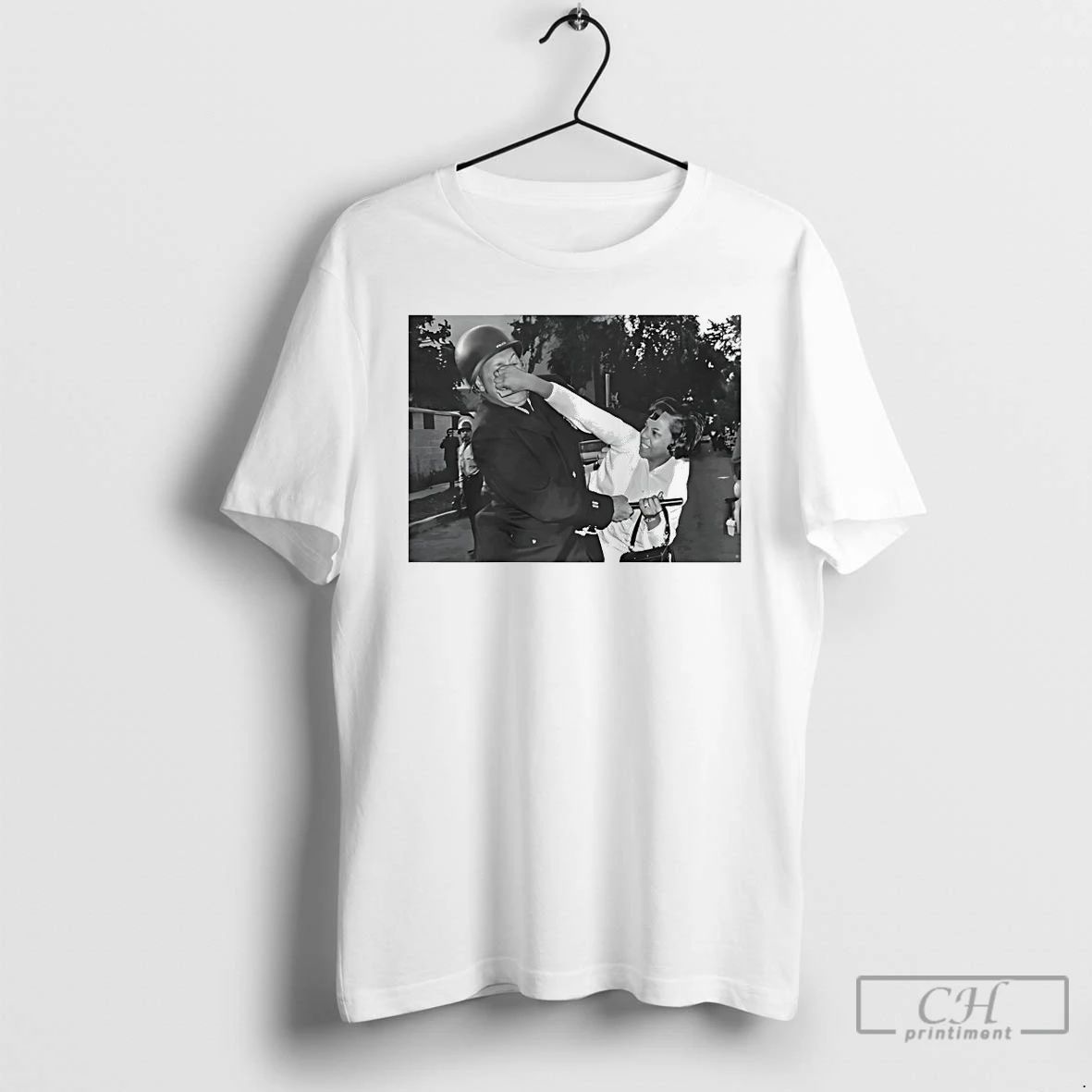 Classic Pamela Echols Punching A Policeman - Adult & Kids T-Shirts, Sweatshirts & Hoodies apparel design preview 1