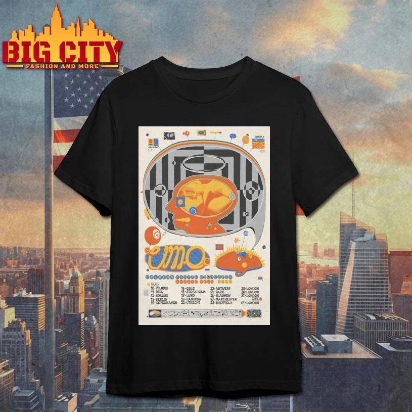 Unknown Mortal Orchestra Euro Tour 2026 Poster - Adult & Kids T-Shirts, Sweatshirts & Hoodies apparel design preview 1