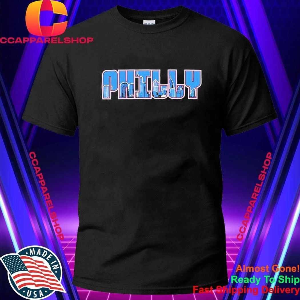 Philly Philadelphia Skyline Cityscape - Adult & Kids T-Shirts, Sweatshirts & Hoodies apparel design preview 1