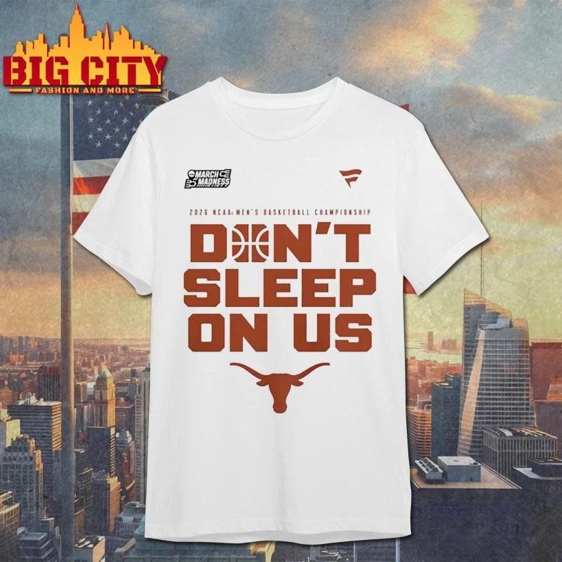 Texas Longhorns 2026 NCAA Men's Basketball Tournament - Adult & Kids T-Shirts, Sweatshirts & Hoodies apparel design preview 1