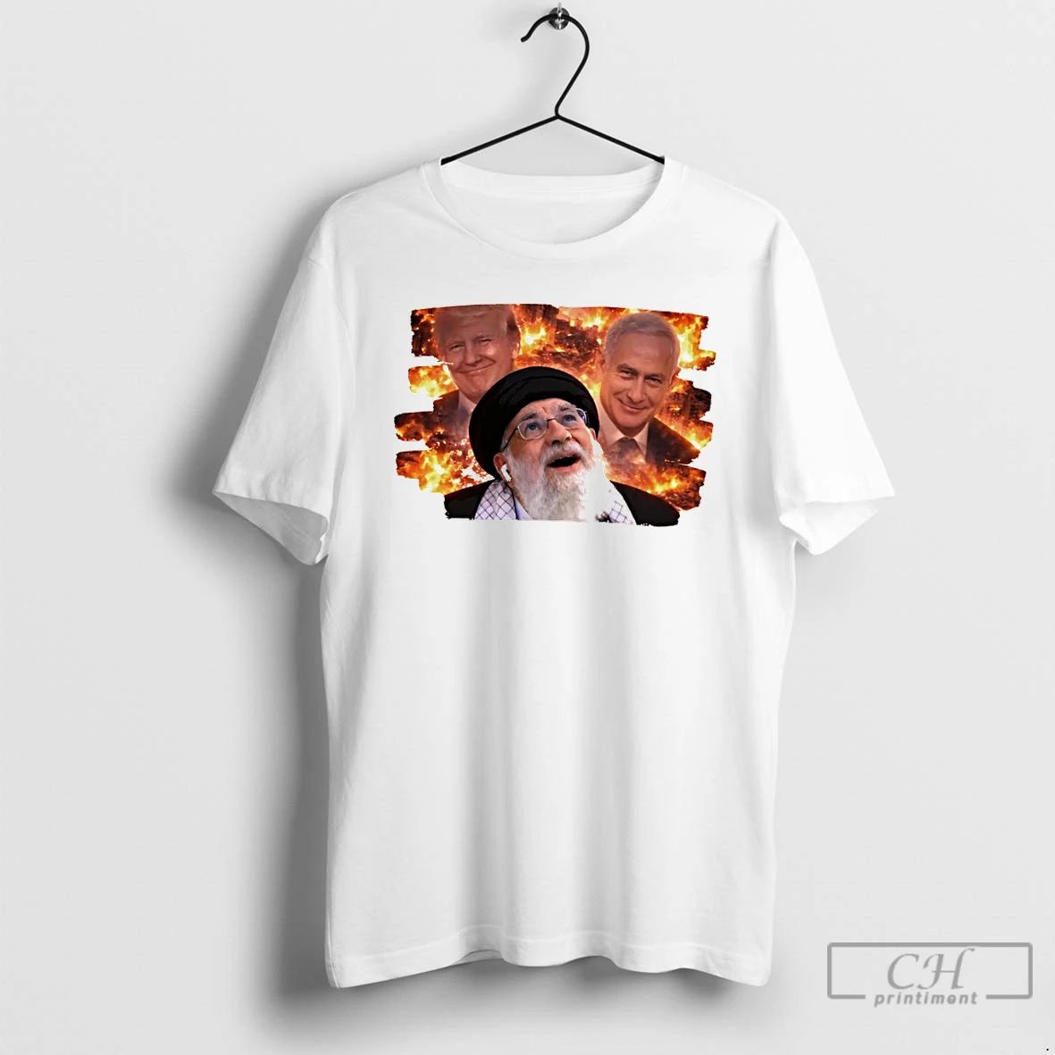Classic World War Three Survival Mode Ali Khamenei - Adult & Kids T-Shirts, Sweatshirts & Hoodies apparel design preview 1