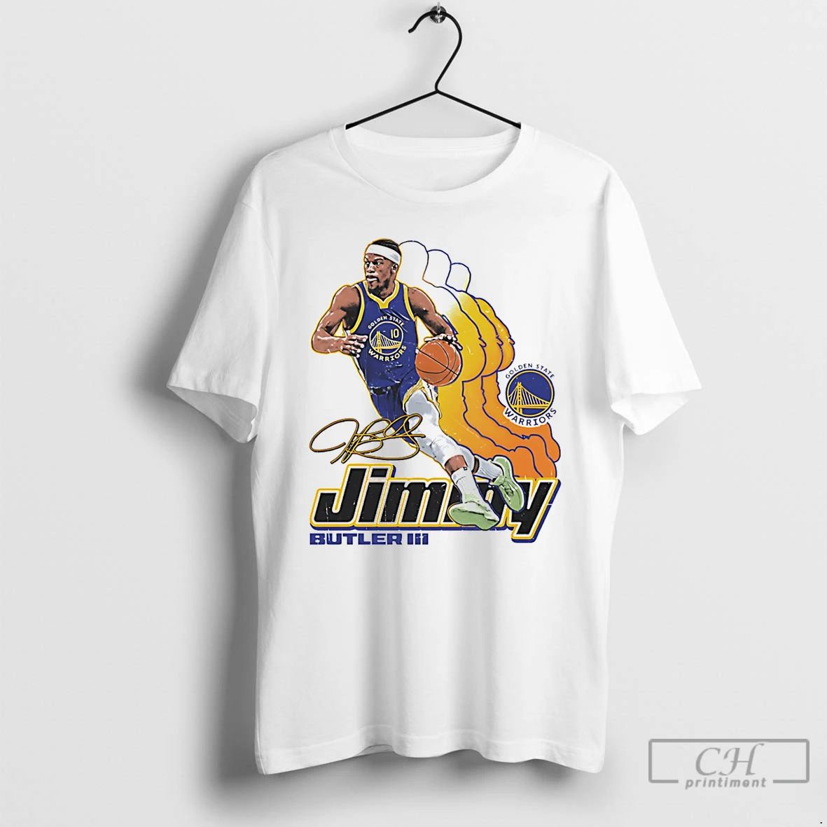 Classic Jimmy Butler Golden State Warriors Retro - Adult & Kids T-Shirts, Sweatshirts & Hoodies apparel design preview 1