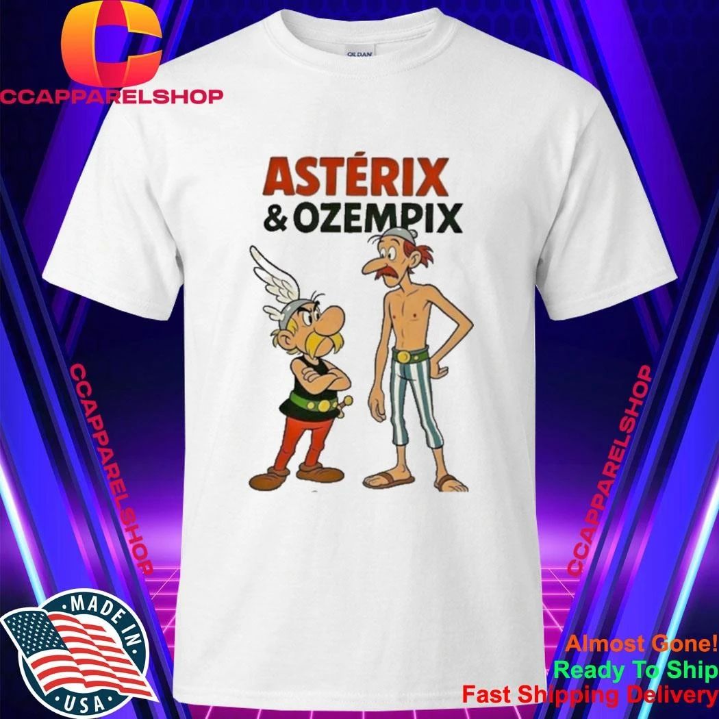 Asterix And Ozempic - Adult & Kids T-Shirts, Sweatshirts & Hoodies apparel design preview 1