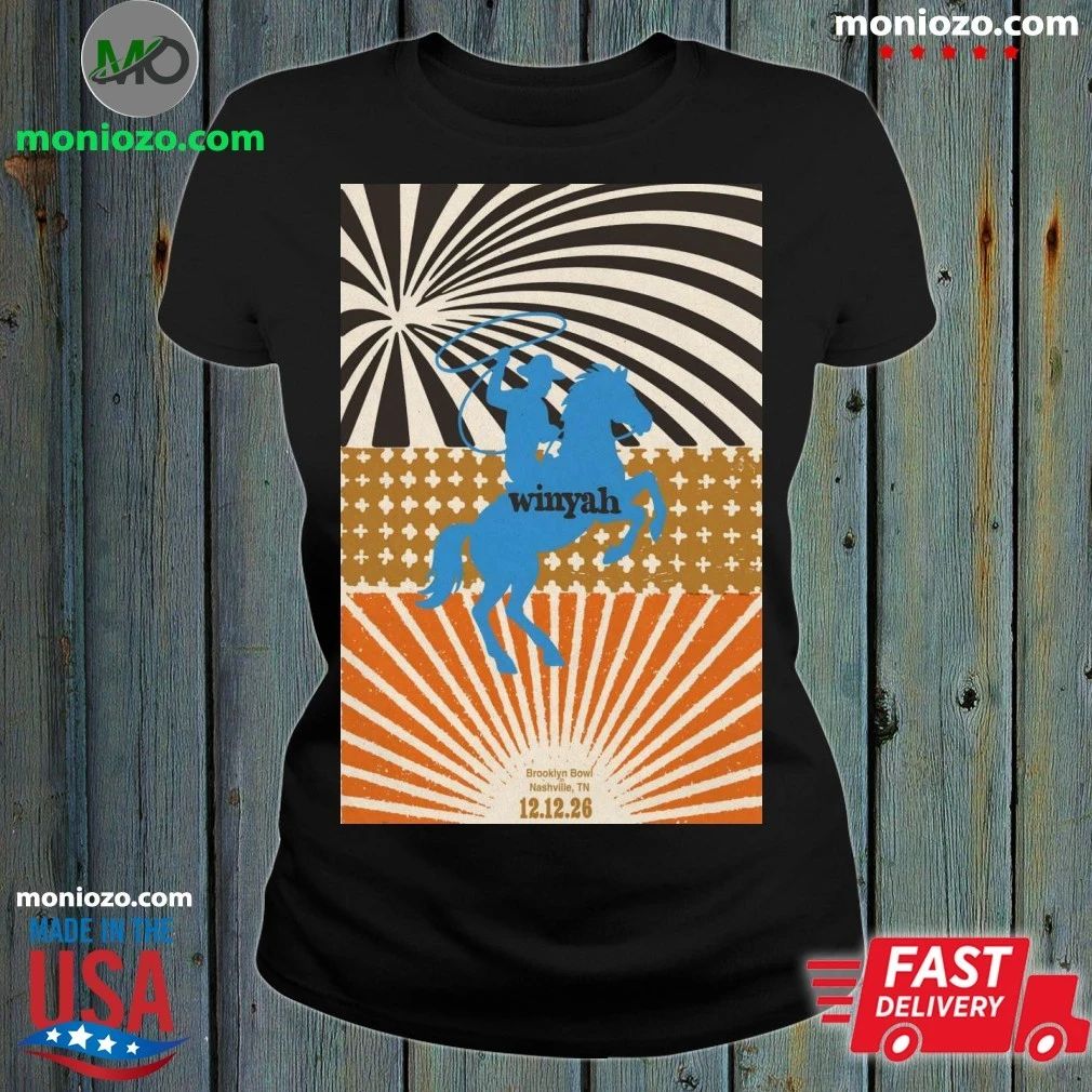 Original Winyah Dec 12 2026 Brooklyn Bowl Nashville - Adult & Kids T-Shirts, Sweatshirts & Hoodies apparel design preview 1