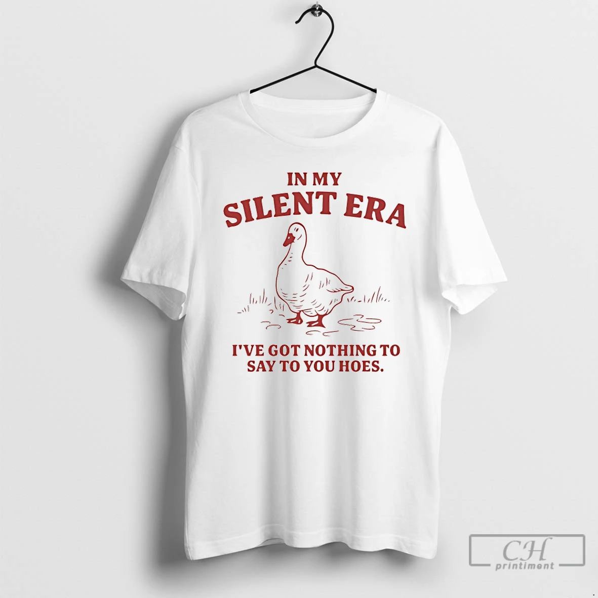 Classic In My Silent Era Ive Got Nothing To Say You - Adult & Kids T-Shirts, Sweatshirts & Hoodies apparel design preview 1