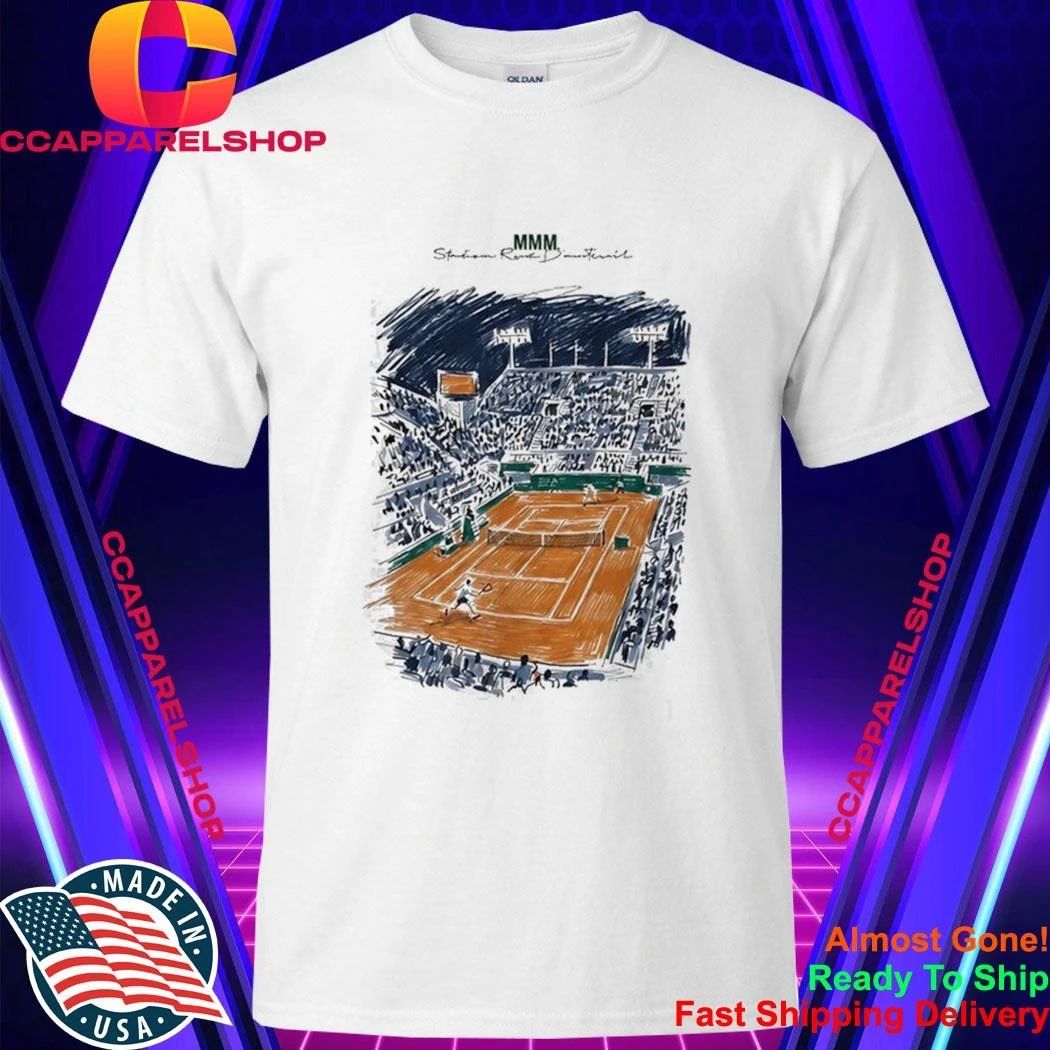 Roland Garros Paris France Tennis Clay Court - Adult & Kids T-Shirts, Sweatshirts & Hoodies apparel design preview 1
