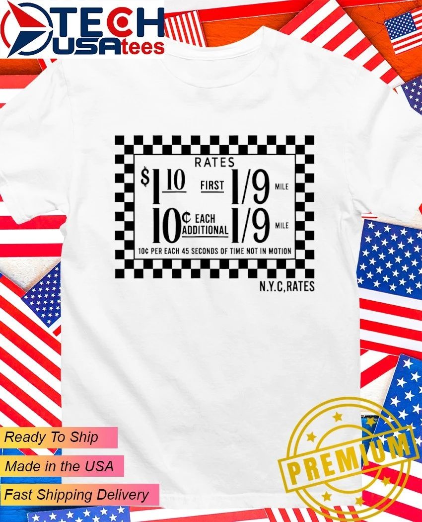 Carolina Caroline New York Taxi Rates - Adult & Kids T-Shirts, Sweatshirts & Hoodies apparel design preview 1