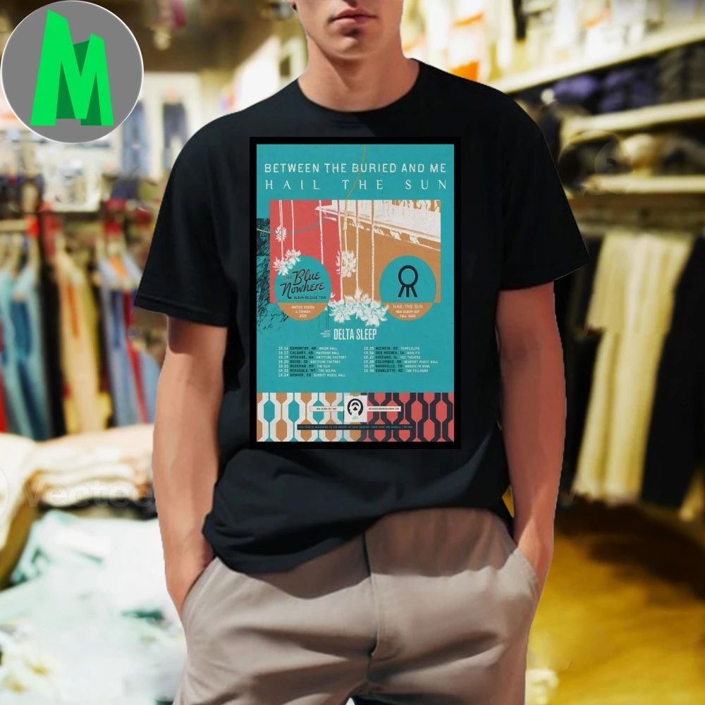 Between the Buried and Me Blue Nowhere Album Release - Adult & Kids T-Shirts, Sweatshirts & Hoodies apparel design preview 1